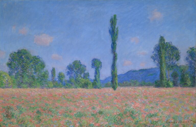 ひなげし畑（ジヴェルニー）