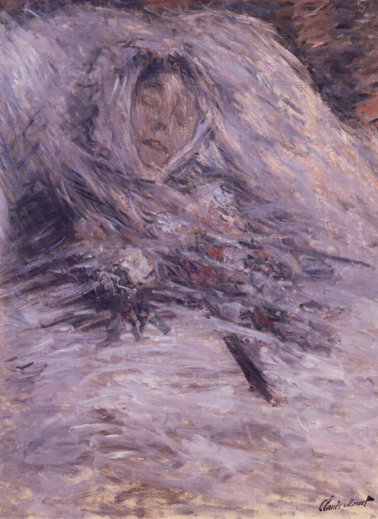 死の床のカミーユ