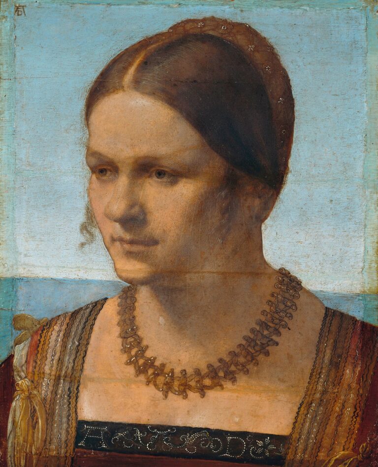 若いヴェネツィアの女性の肖像（1506年）