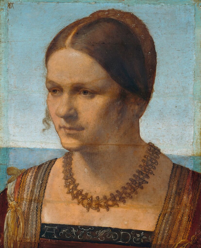 若いヴェネツィアの女性の肖像（1506年）